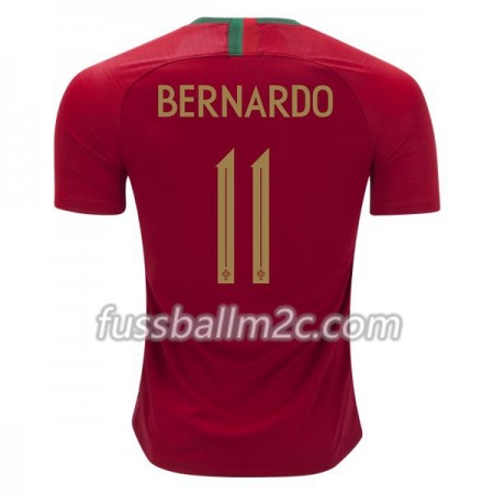Fußballtrikots Portugal Bernardo 11 Heim Trikotsatz WM 2018